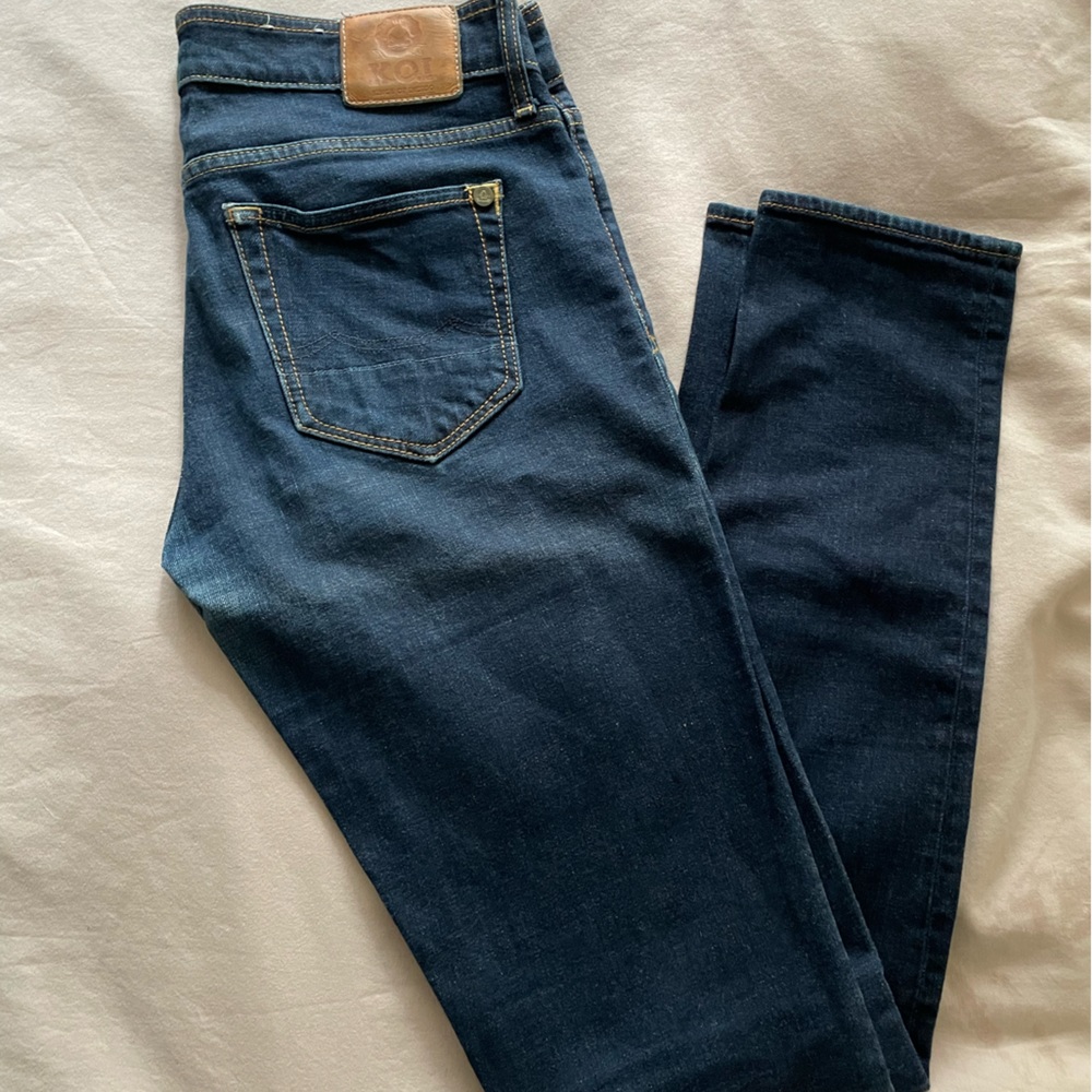 King of indigo jeans